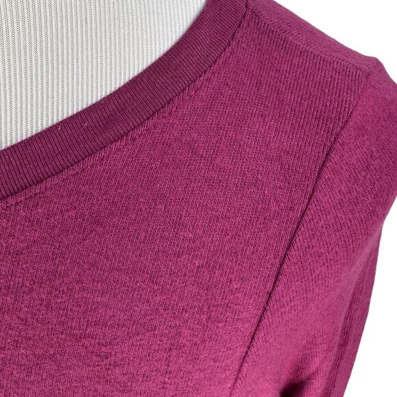 Taylor Swift 2012 Like Ever Knit Top Shirt Womens Small Burgundy Long Sleeve New - Picture 11 of 11